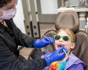 kids dental exam